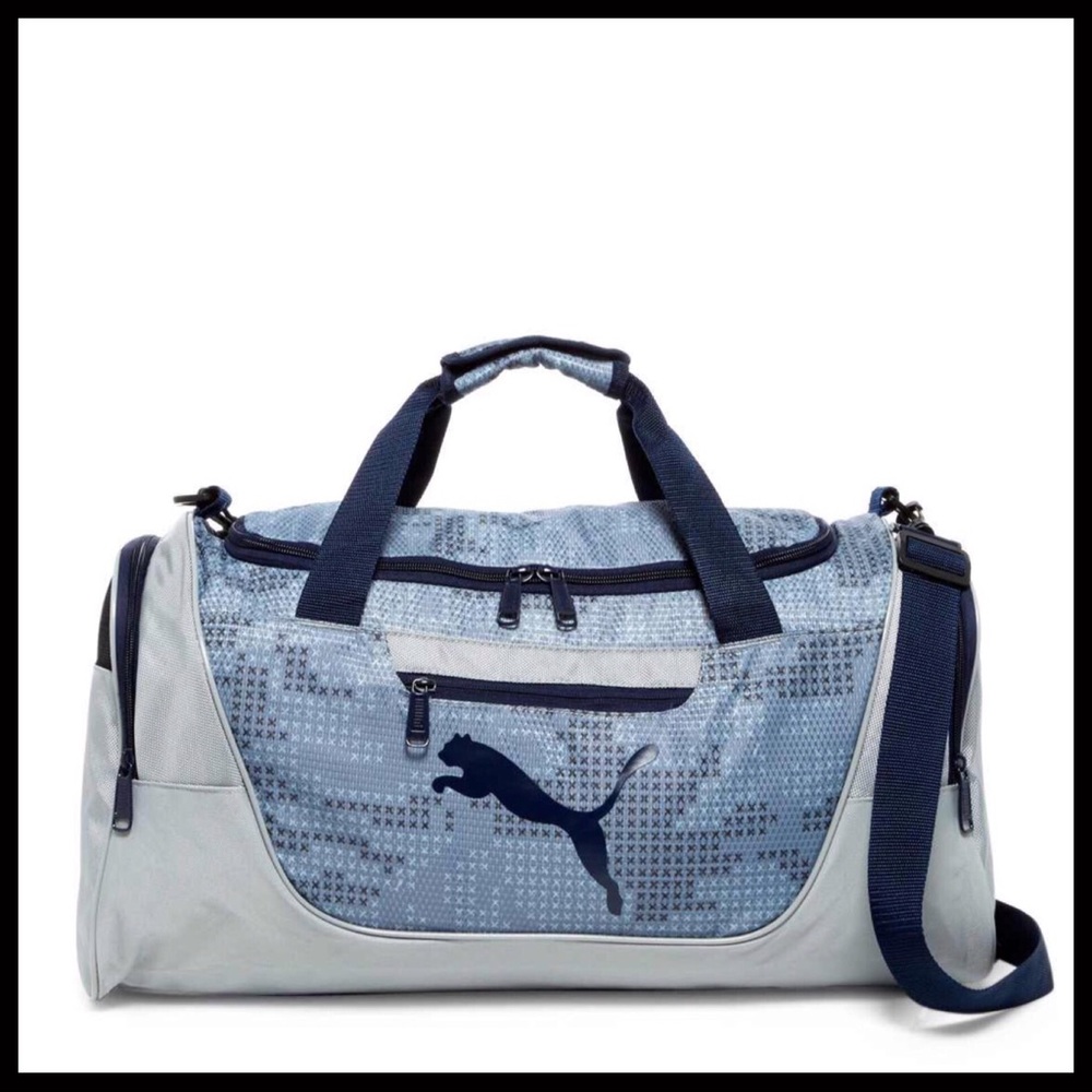 PUMA LOGO DUFFEL GYM TRAVEL BAG - Picture 8 of 8